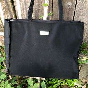 Black Falchi Sport Tote 16.5”x5”x12”